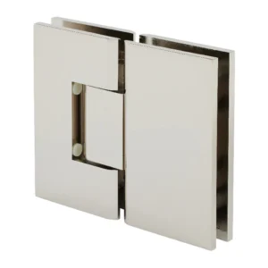 VI180  Square Extra Heavy Duty 180 Degree Glass-to-Glass Shower Hinge