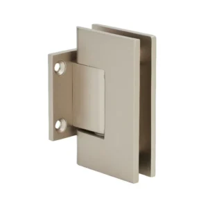GE074 Standard Wall Mount Short Back Plate Shower Hinge