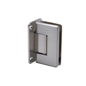 CO337 Adjustable Heavy Duty Beveled Wall Mount Full Back Plate Shower Hinge