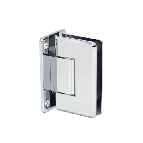 PI337 Adjustable Standard Beveled Wall Mount Full Back Plate Shower Hinge
