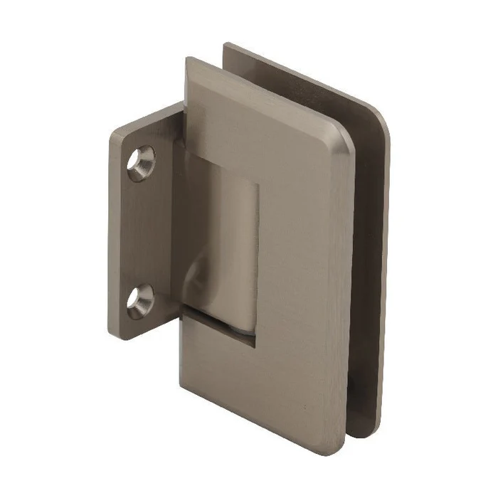 JRPR074 Junior Beveled Wall Mount Short Back Plate Shower Hinge - Image 4