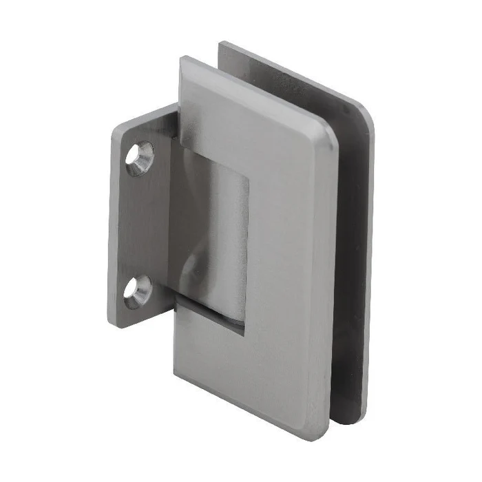 JRPR074 Junior Beveled Wall Mount Short Back Plate Shower Hinge - Image 3