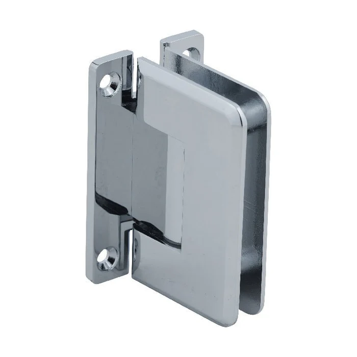 PI037H Standard Beveled Wall Mount 'H' Back Plate Shower Hinge