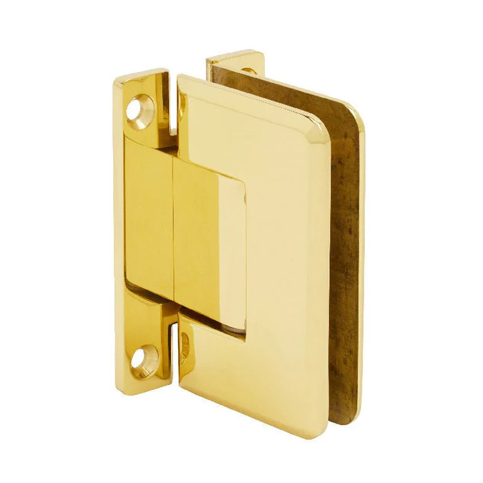 JRPR037H Junior Beveled Wall Mount Short Back Plate Shower Hinge - Image 5