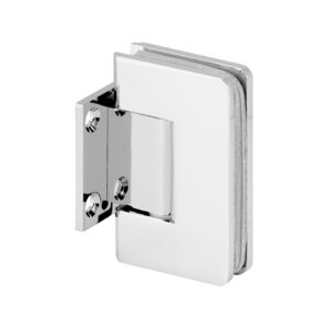 RE074 Standard Round Corner Wall Mount Short Back Plate Shower Hinge