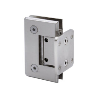 CO374 Adjustable Heavy Duty Beveled Wall Mount ShortBack Plate Shower Hinge