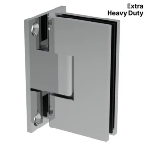VI037 Square Extra Heavy Duty - Wall Mount Full Plate Shower Hinge
