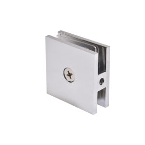 SCL4 Square Style Hole-in-Glass Fixed Panel U-Clamp