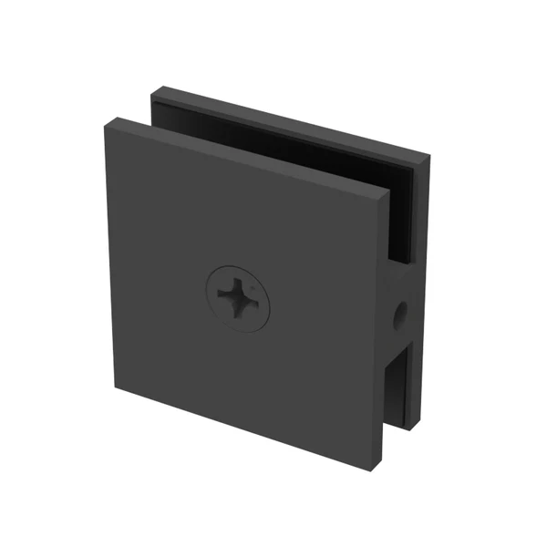 SCL4 Square Style Hole-in-Glass Fixed Panel U-Clamp - Image 4