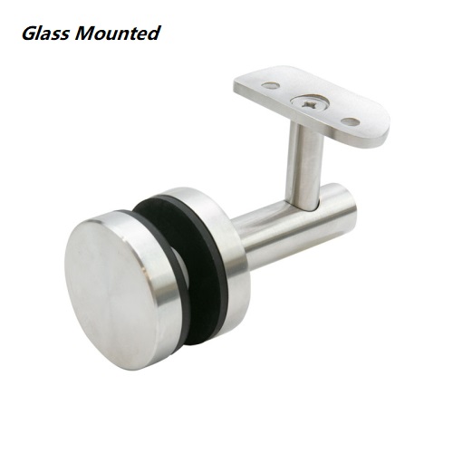HR6W/ HR6P/ HR6G Glass, Wall and Post Mounted Handrail Bracket - Image 2