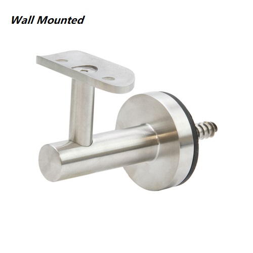HR6W/ HR6P/ HR6G Glass, Wall and Post Mounted Handrail Bracket - Image 4
